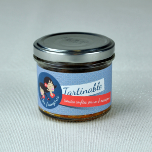Caviar tomates confites, poivron et mascarpone Les frangines - Secrets de Famille - 90 g
