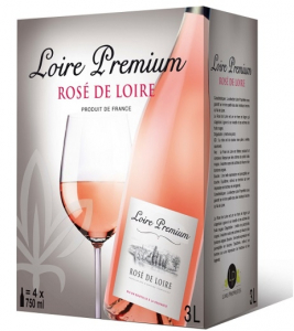 Vin Rosé de Loire - Premium Loire - Bag in Box de 3 litres 