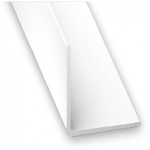 Cornière PVC blanc CQFD - 40x40 L 2.6 m  