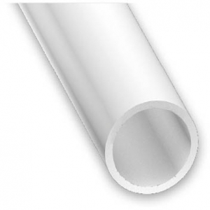 Tube rond PVC blanc CQFD - 10x1.2 L 1m  