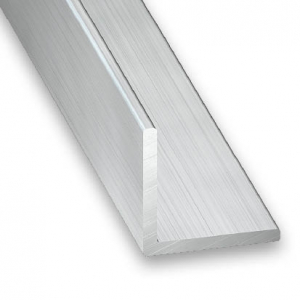 Cornière aluminium brut CQFD - 20x20x1.5 L 2.5 m 