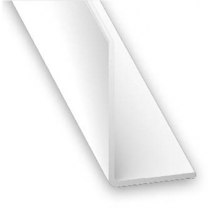 Cornière inégale PVC blanc CQFD - 15x25 L 1m 