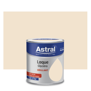 Peinture Laque Glycéro - Astral - Brillant - Coquille d'oeuf  - 0.5 L 