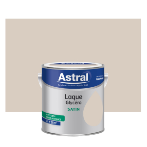 Peinture Laque Glycéro - Astral - Satin - Lin naturel - 2 L 