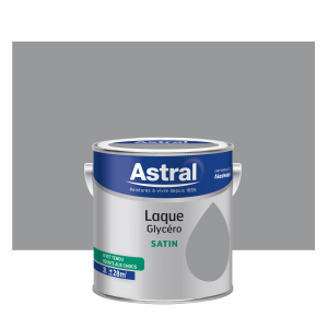 Peinture Laque Glycéro - Astral - Satin - Acier - 2 L 