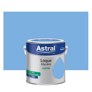 Peinture Laque Glycéro - Astral - Satin - Ciel bleu - 2 L 