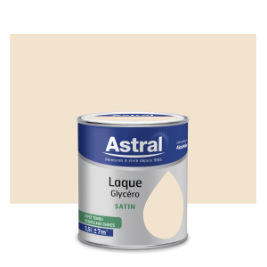 Peinture Laque Glycéro - Astral - Satin - Coquille d'oeuf - 0.5 L 