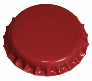 Capsule rouge avec opercule intérieur - Duhalle - Lot de 150