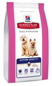 Aliment chien Science Plan Canine Mature Adult 7+ Small and Miniature au Poulet et à la Dinde - Hill's - 1,5 Kg 