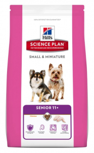 Aliment chien Science Plan Canine Senior 11+ Small and Miniature au Poulet - Hill's - 1,5 Kg 