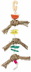 Jouet pour oiseau - Trixie - En corde de sisal - 43 cm
