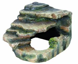 Rocher d'angle avec grotte et plateforme - Reptiland - Trixie