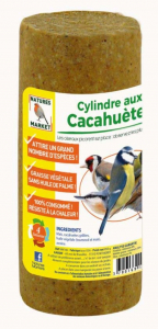Cylindre Prêt à l'emploi aux cacahuètes pour oiseaux - Natures Market - 850 gr