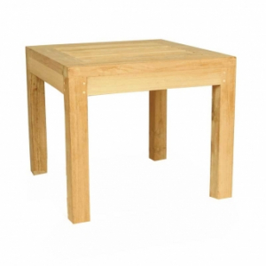 Table basse - Carrée - Teck - 50 x 50 x 36 cm