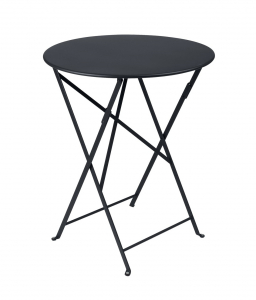 Table pliante Bistro - Fermob - Ø 60 cm - Carbone