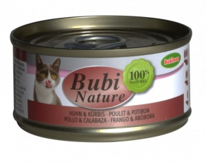Bubi Nature Poulet & Potiron pour Chats - Bubimex - 70 g