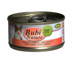 Bubi Nature Thon & Crevettes pour Chats - Bubimex - 70 g