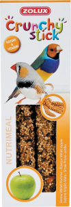 Crunchy Sticks Millet/Pomme 85 g pour oiseaux exotiques Zolux - Friandise pour oiseaux exotiques