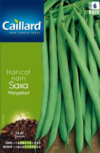 Haricot nain mangetout Saxa - Graines -Caillard