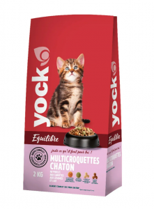 Croquettes Yock Equilibre - Chaton - 2 kg
