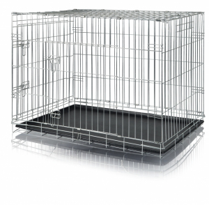 Cage de transport galvanisée - Trixie -78x62x55 cm