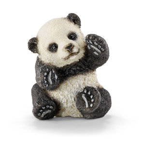 Figurine bébé Panda jouant - Schleich - 3.5 x 4 x 4.5 cm 
