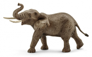 Figurine Elephant d'Afrique mâle - Schleich - 19.5 x 9 x 12.3 cm