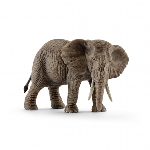 Figurine Elephant d'Afrique femelle - Schleich - 14.6 x 7.5 x 9.1 cm