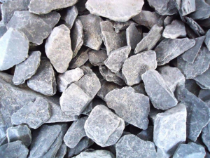 Schiste ardoisier gris argenté - 30/60 -25 KG