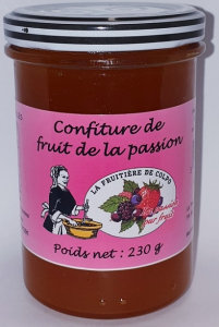 Confiture fruit de la passion - La Fermière Fruitière de Colpo - 230 gr