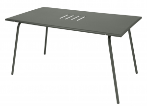 Table Monceau XL - Fermob - 194 X 94 X H 74 cm - Métal - Romarin
