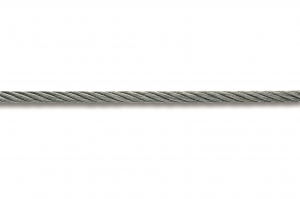 Câble de levage - Acier galvanisé - 386 Kg - Ø 6 mm - Vente au mètre linéaire