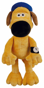 Peluche chien Bitzer - Shaun the sheep - avec son - 37 cm