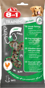 8 In 1 Training Pro Learn 100 g - Friandises éducatives pour chien