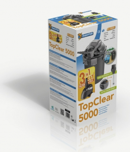 Top Clear Kit 5000 - Filtre + UV + Pompe pour Bassin - Superfish - 2500 LH - 5000 LH