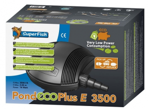 Pompe de bassin Pond Eco Plus E 3500 -Aquafish - 3500 LH