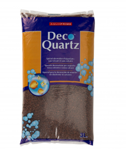 Quartz marron d'Inde - Déco Quartz - Aquaprime - 3 L