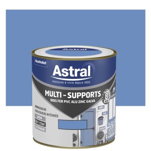 Peinture Multi supports - Astral - Extérieur - Satin - Bleu provence - 0.5 L