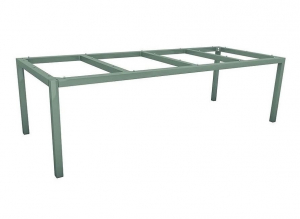Armature de table à 4 pieds - Stern - 250 x 100 x 72 cm - Graphite