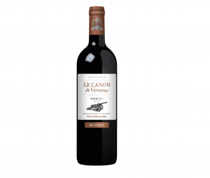 Vin rouge Médoc - Le Canon de Vernous - Caisse en bois de 6 bouteilles de 75 cl