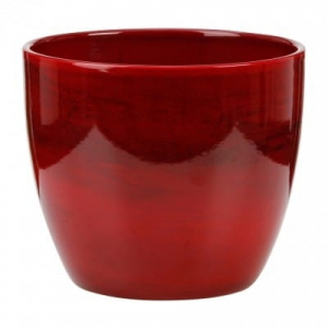 Cache-pot 920 - Deroma - red marble - Ø 14 cm