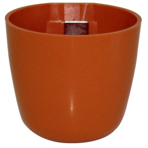 Pot magnétique boule - Kalamitica - orange - 6 cm