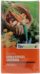 Engrais universel jardin Teragile  - Plein Champ - 8 kg 