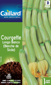 Courgette Lungo bianco - Graines - Caillard