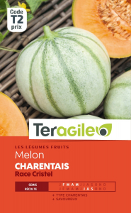 Melon charentais cristel - Graines - Teragile