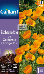 Pavot de Californie orange - Graines - Caillard