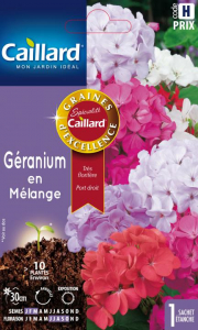 Géranium en mélange - Graines - Caillard