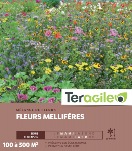 Mélange de fleurs méllifères - Graines pour 100 m² - Caillard