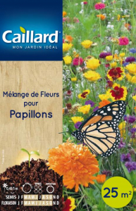Mélange de fleurs pour papillons - Graines - Caillard