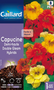 Capucine 1/2 haute Double gleam Hybrids- Graines - Caillard
